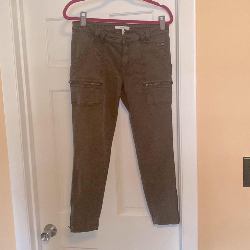 Joie Park Skinny green mid rise women’s jeans size 30x26